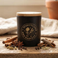 Spiced Chai beeswax candle hand poured by Honeycomb & Harvest